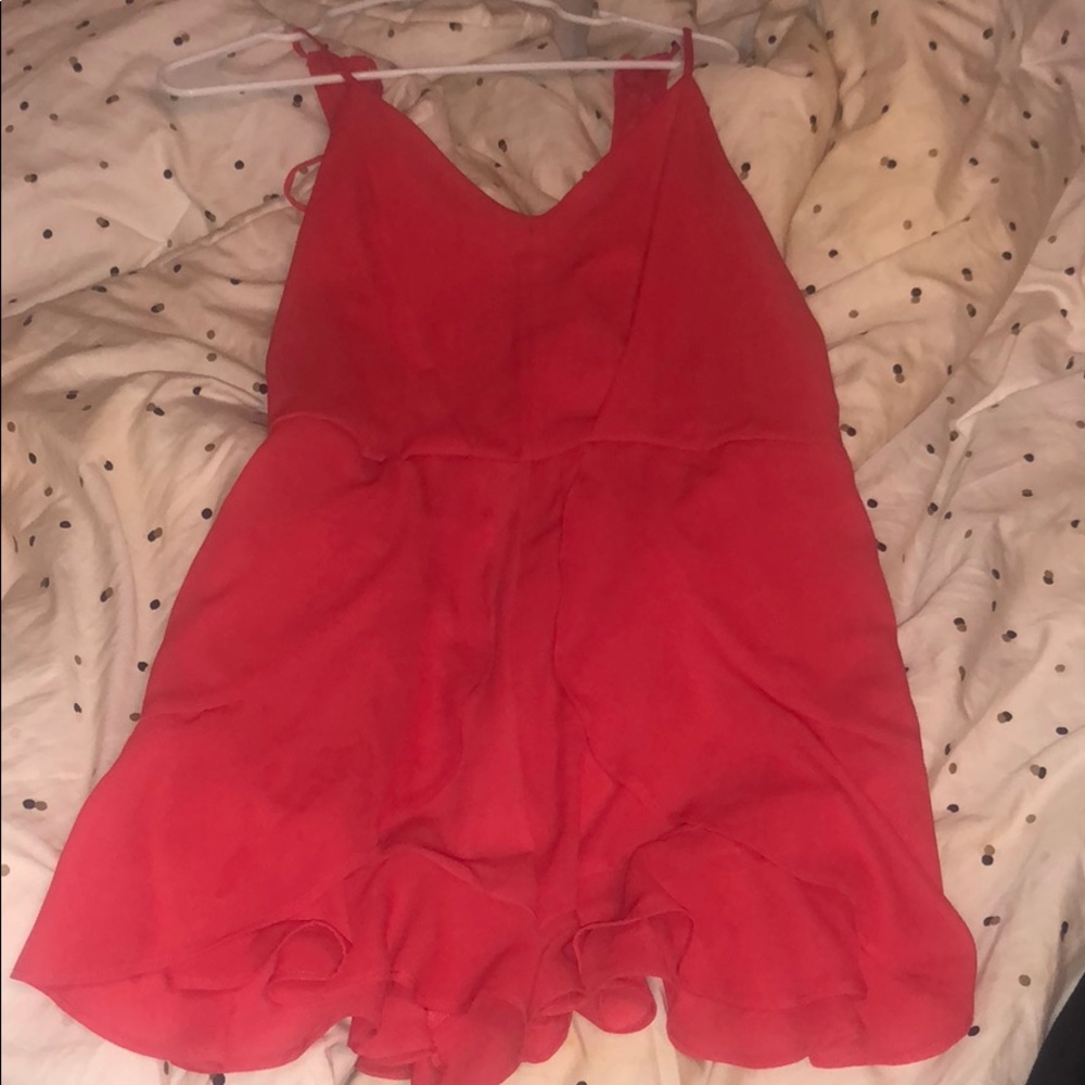 Coral romper size M
